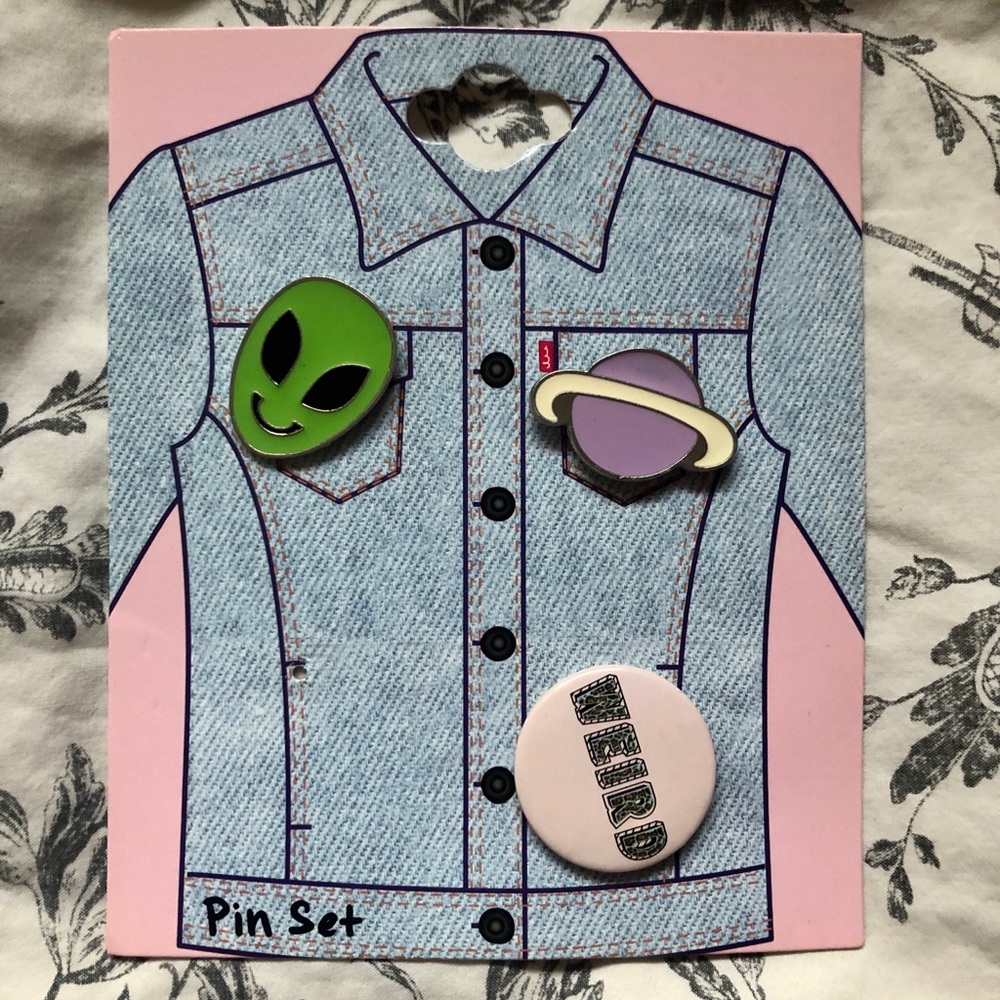 Space Themed Pin Set